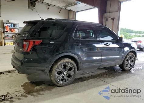 2018 Ford Explorer Sport from USA, damaged, VIN 1FM5K8GT2JGC39584